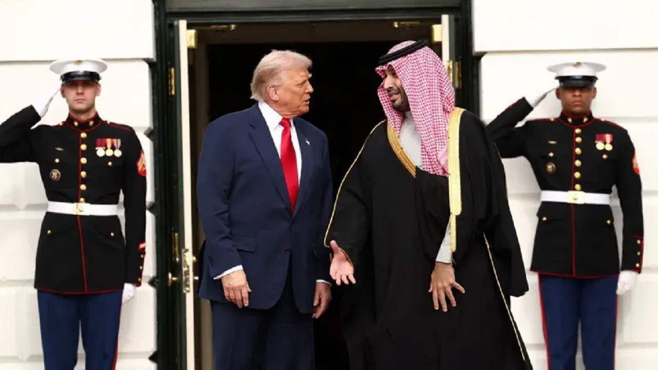 دیدار ترامپ و ولیعهد عربستان