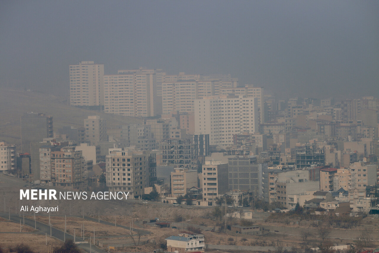 آلودگی هوا در استان سمنان