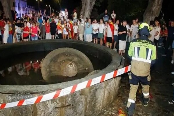 جشن قهرمانی اسپانیا جان یک نوجوان را گرفت